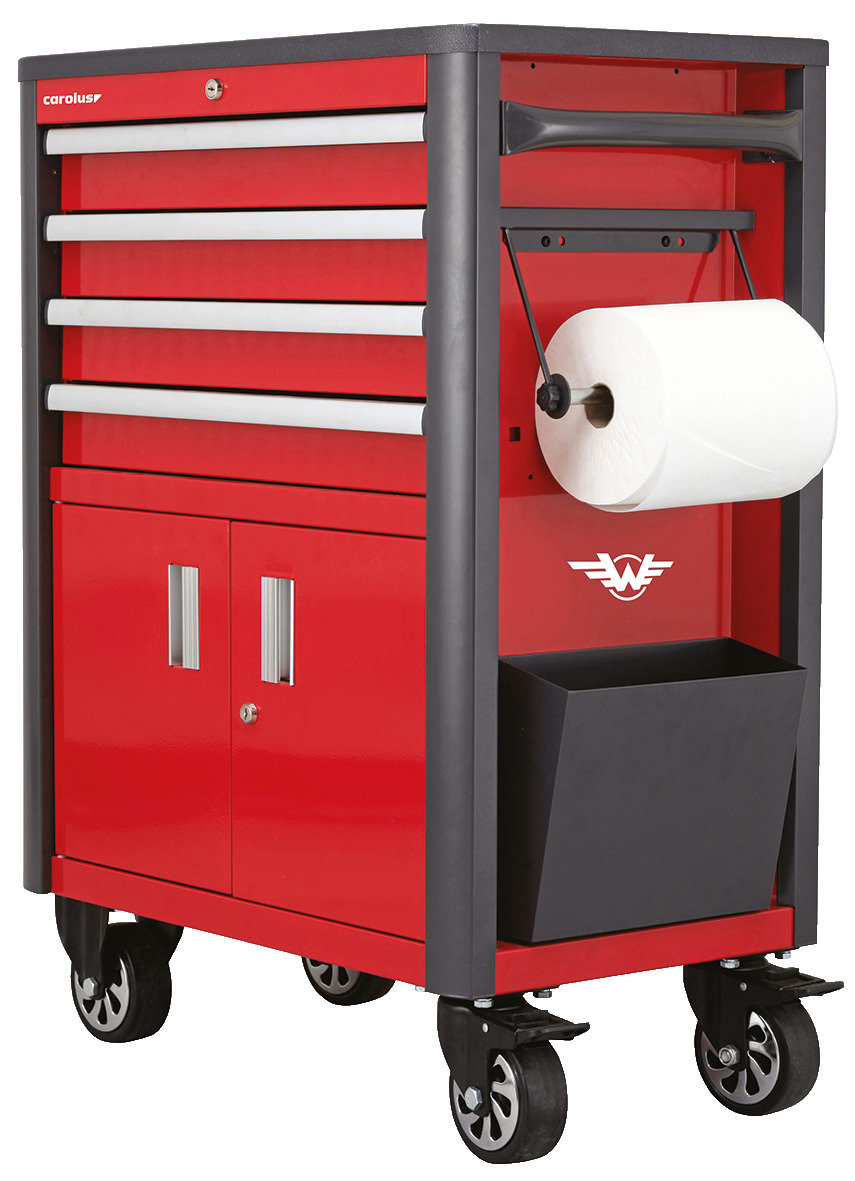 R20200004 WINGMAN workshop trolley with 4 drawers