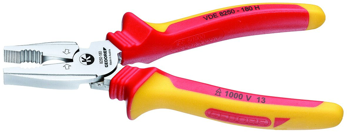 VDE 8250 H VDE power combination pliers with sheath insulation
