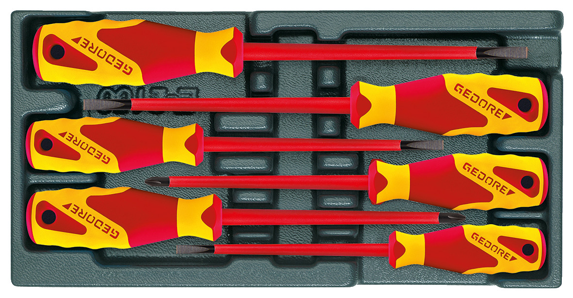 1500 ES-VDE 2170 PZ VDE Screwdriver set in 1/3 ES module