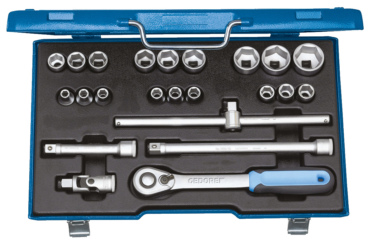 19 EMU / D 19 EMU socket wrench set 1/2