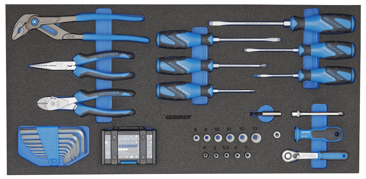 1110 WMW-S-03 WorkMo B3 with tool assortment 110 pieces