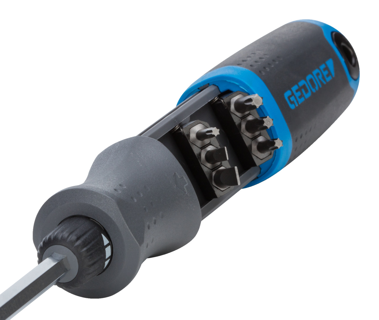 2169-012 Magazine screwdriver with ratchet function SilentGEAR 1/4