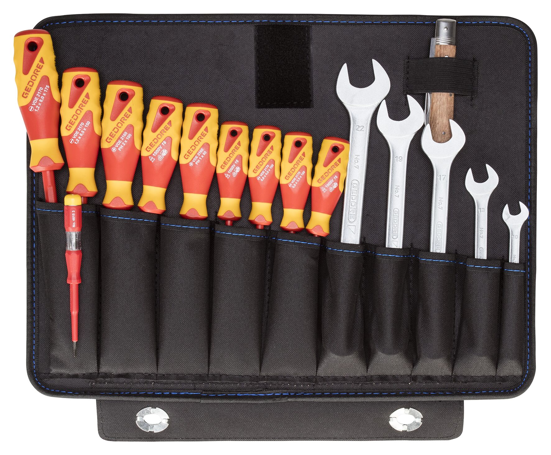 1041-003 VDE tool kit 74 pieces