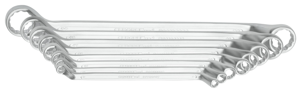 R0110 Double ring spanner set