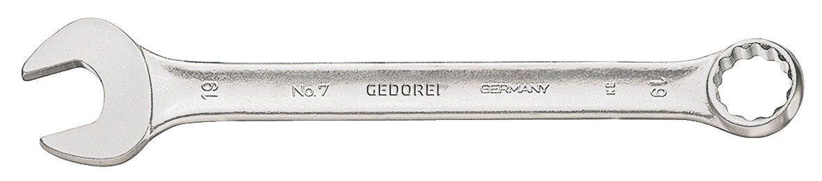 7 (AF) Combination spanner with same size each end