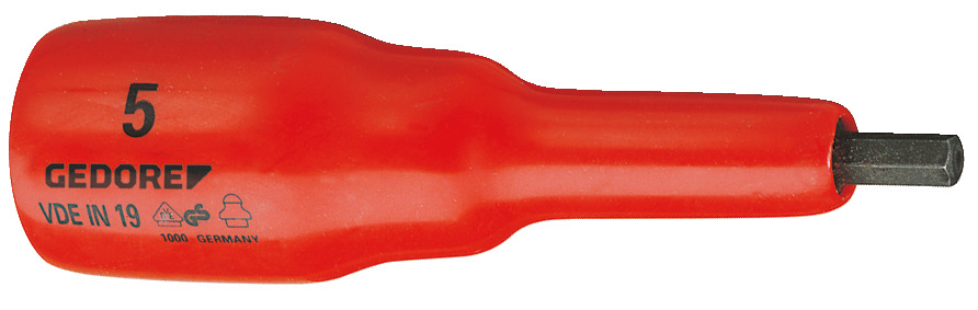 VDE IN 19 VDE Screwdriver bit socket 1/2