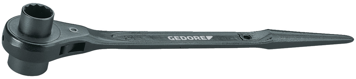 29 Construction ratchet bi-hexagon