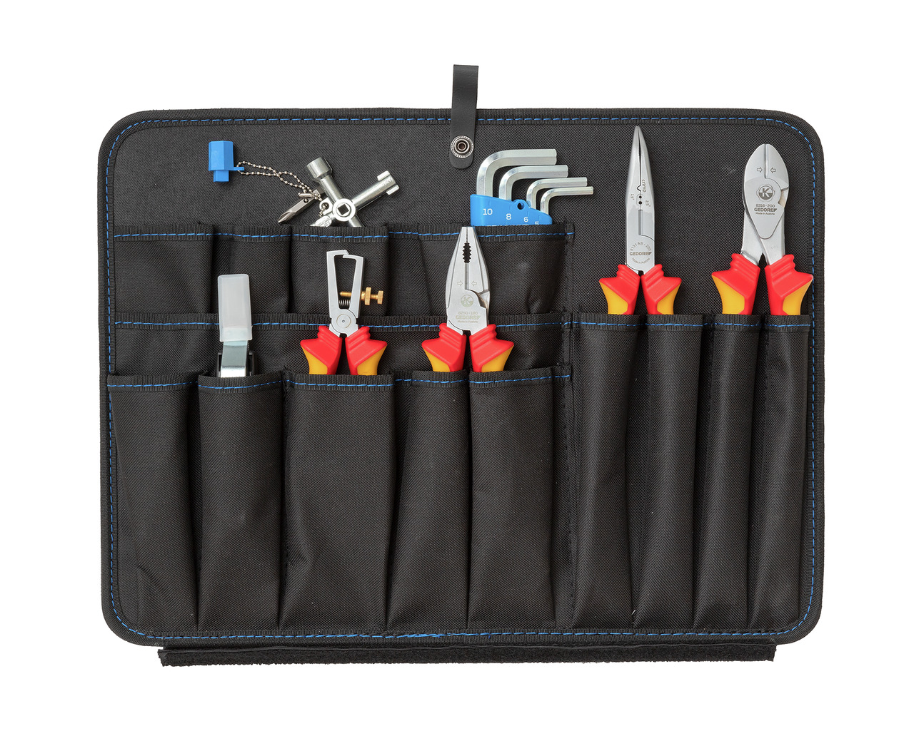 1090 Tool case electrician 90 pieces
