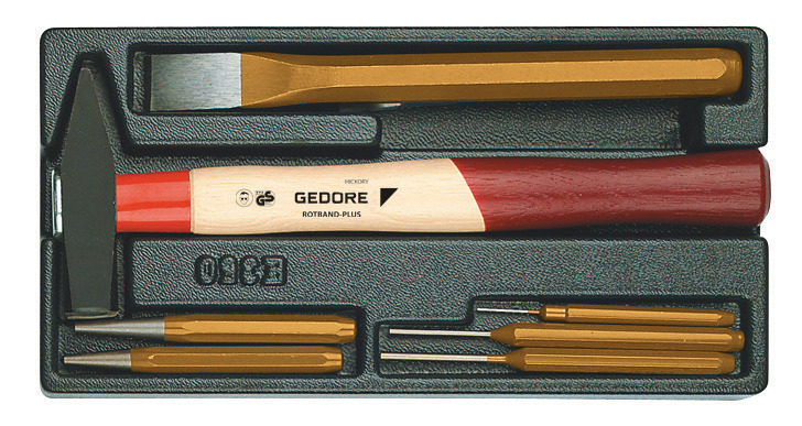 1500 ES-350 Chisel assortment in 1/3 ES module
