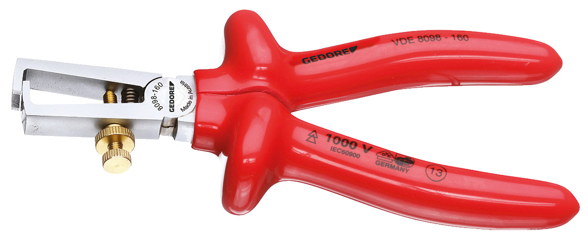 VDE 8098 VDE Wire stripper with VDE dipped insulation