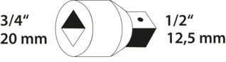3219 Reducer 3/4