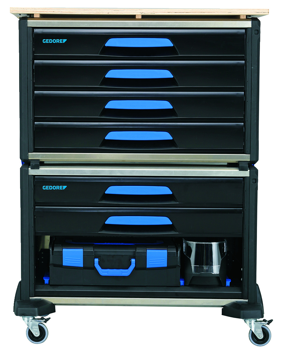 1110 WMW-S-03 WorkMo B3 with tool assortment 110 pieces