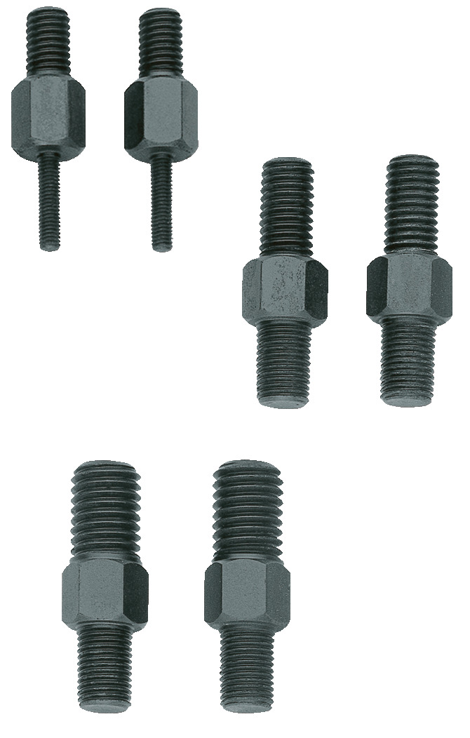 1.81/1 + 2 thread adapter set for 1-hole applications