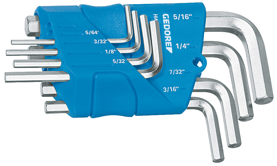 H 42-88 A Hexagon socket key set for in-hex screws