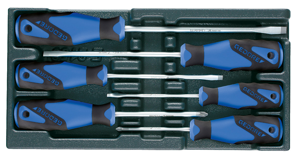 1500 ES-2150 PZ Screwdriver set in 1/3 ES module