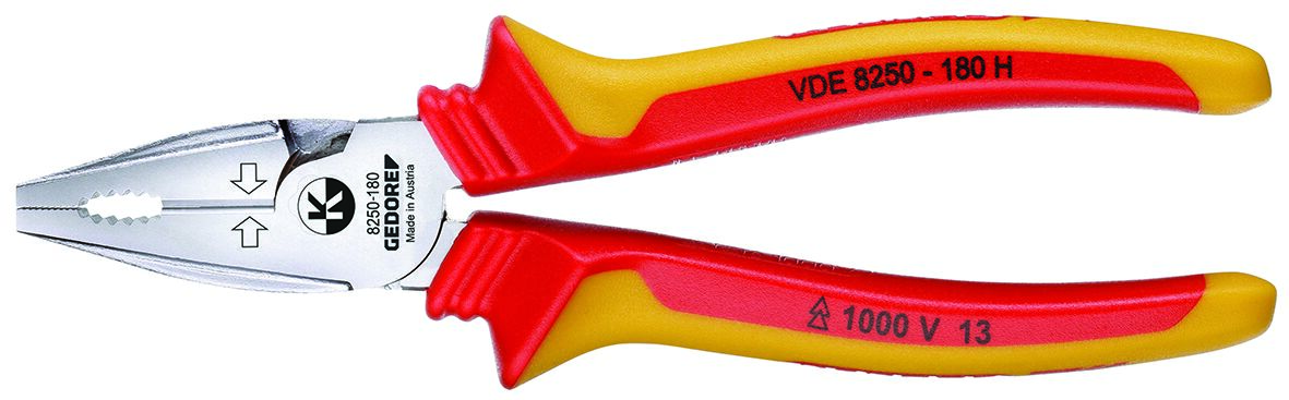 VDE 8250 H VDE power combination pliers with sheath insulation