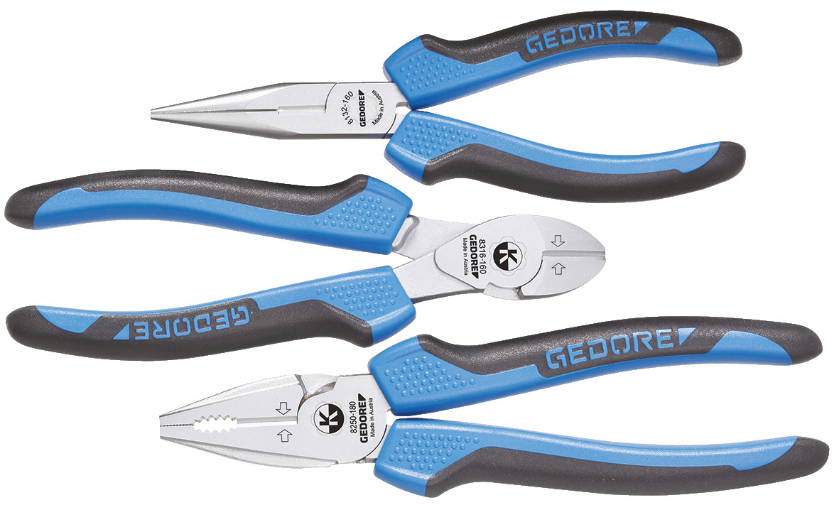 1102-003 Set of pliers 3 pieces