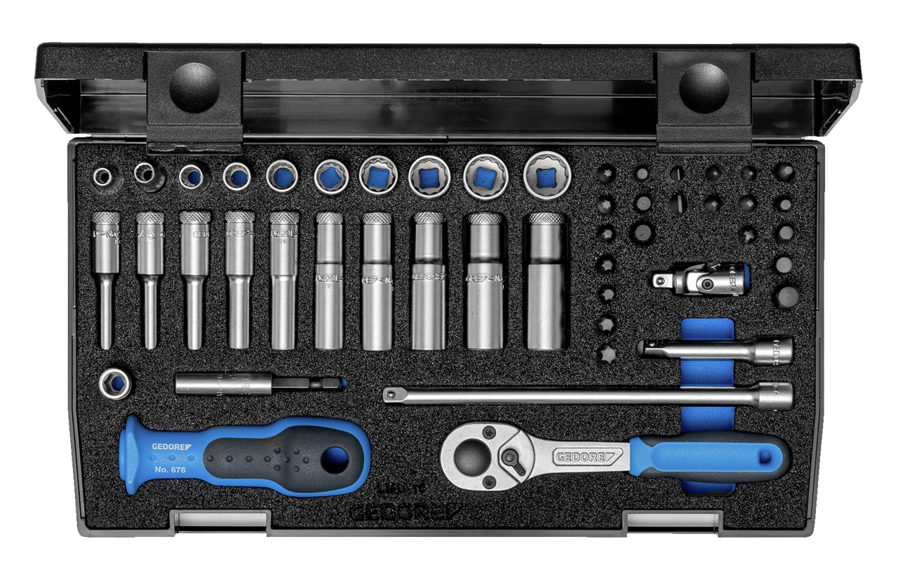 20 LMU-10 Socket set 1/4