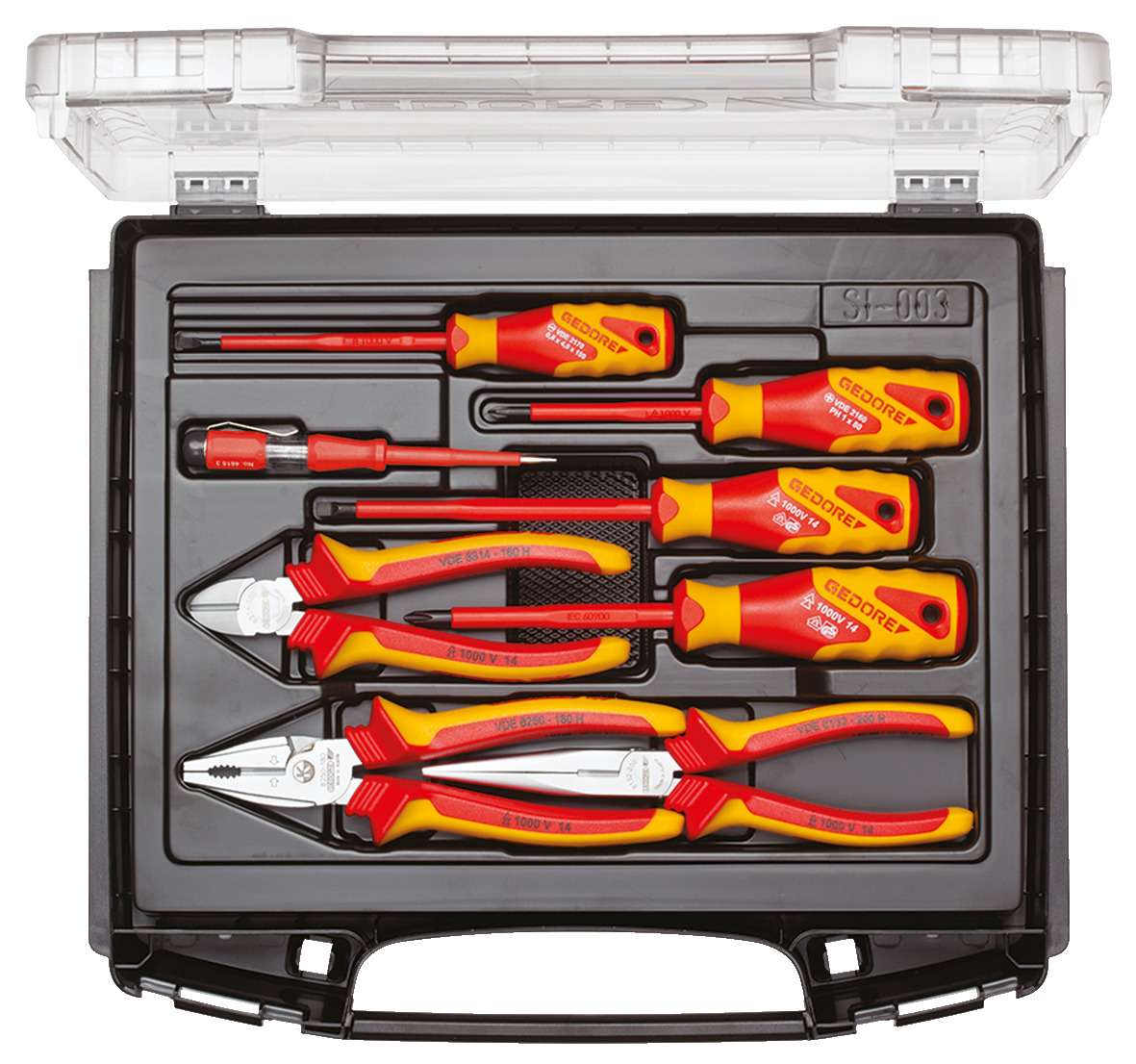 1101-003 VDE VDE Tool set 8 pcs in i-BOXX 72, 8 pcs