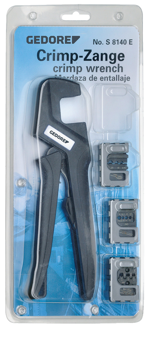 S 8140 J Crimping pliers set INDUSTRIAL 4-pieces