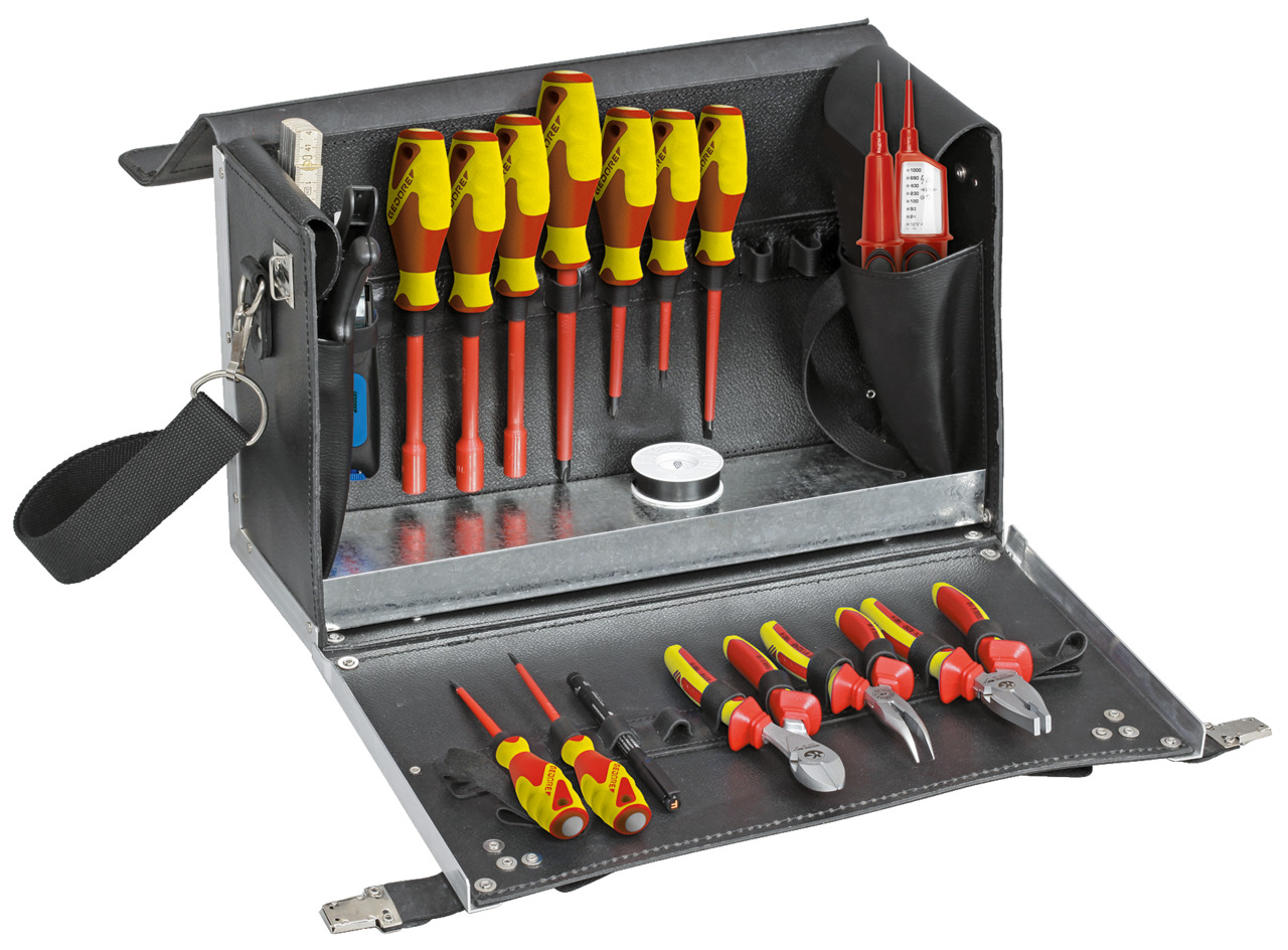 1091 Electrician's tool case 18-pieces