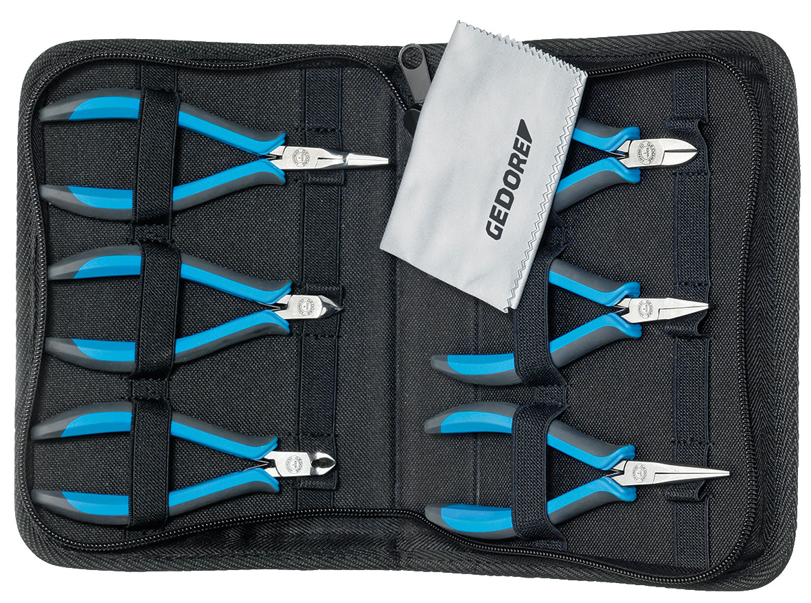 S 8305 ESD Electronic pliers set, 6 pieces