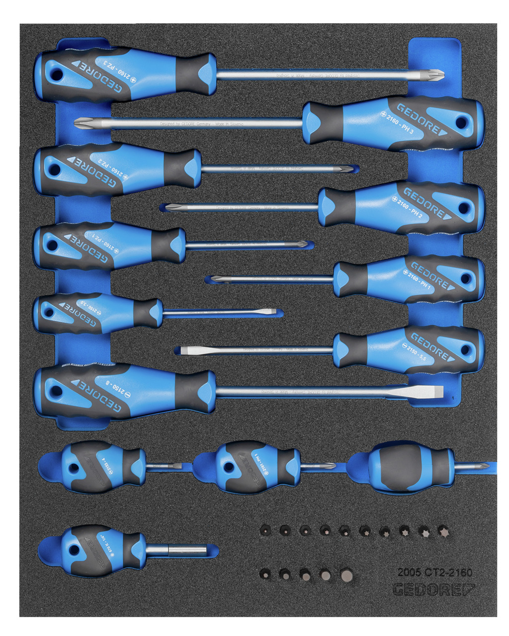 2005 CT2-2160 Screwdriver set in 2/4 check tool module