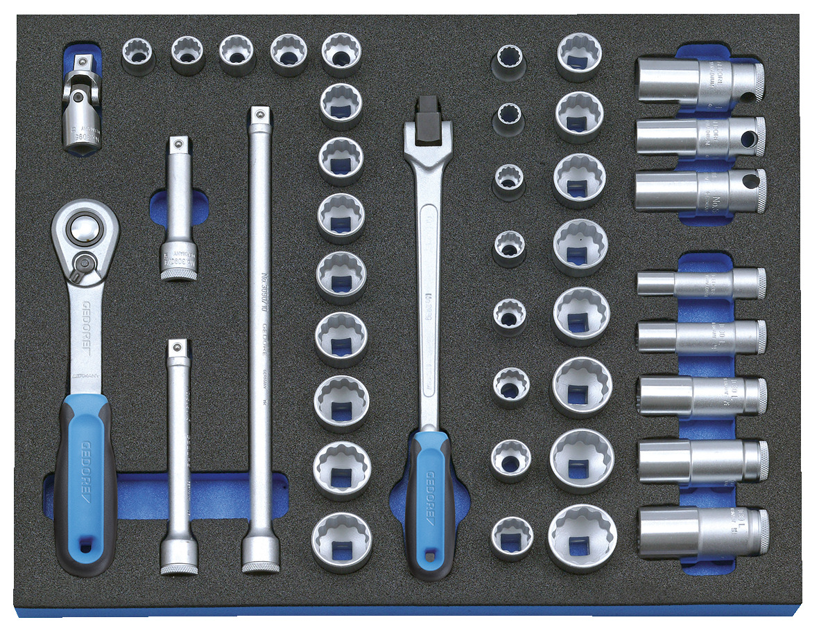 2005 CT2-D 30 socket wrench assortment 3/8