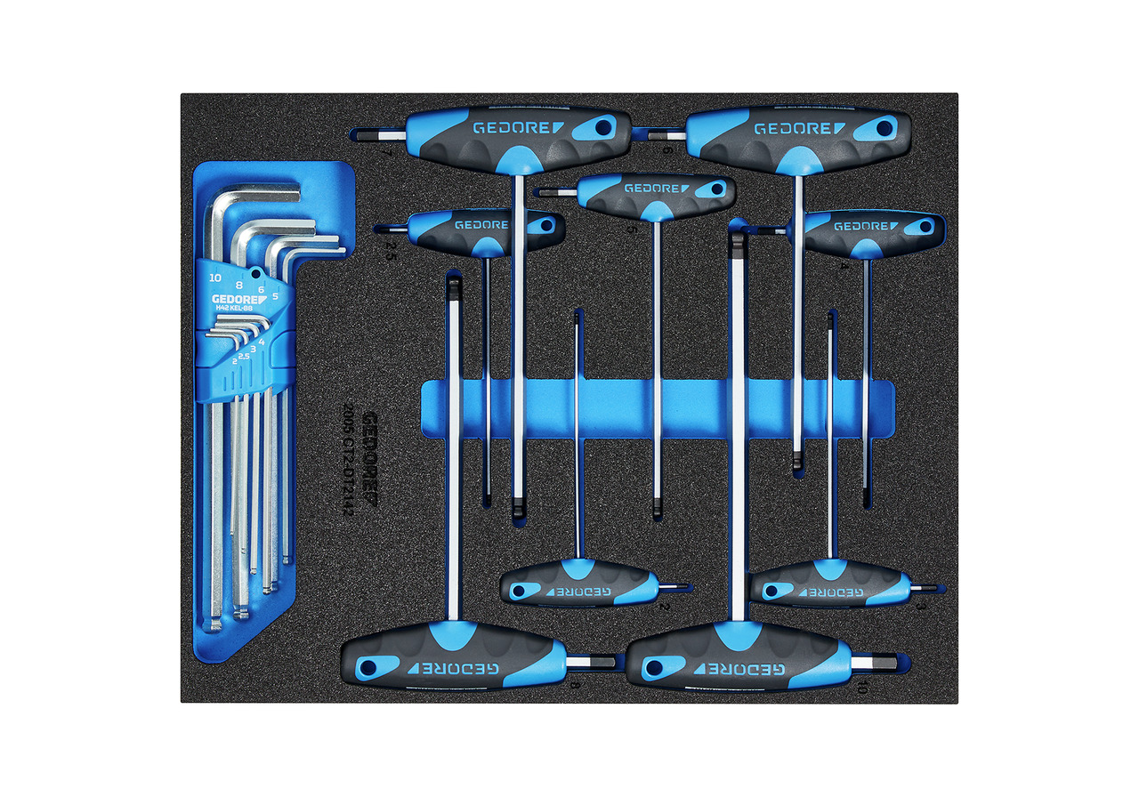 2005 CT2-DT 2142 Cranked socket screwdriver set in 2/4 check tool module