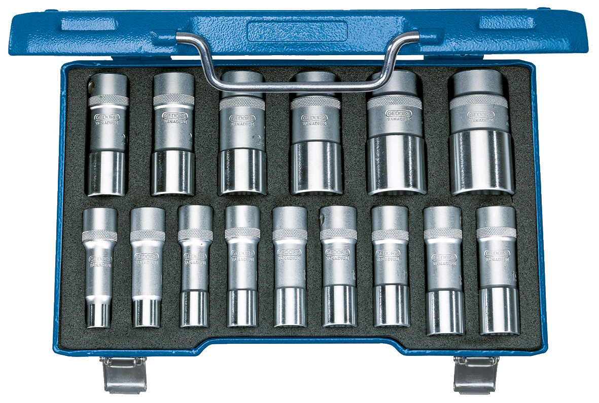 D 19 L-015 Socket set 1/2
