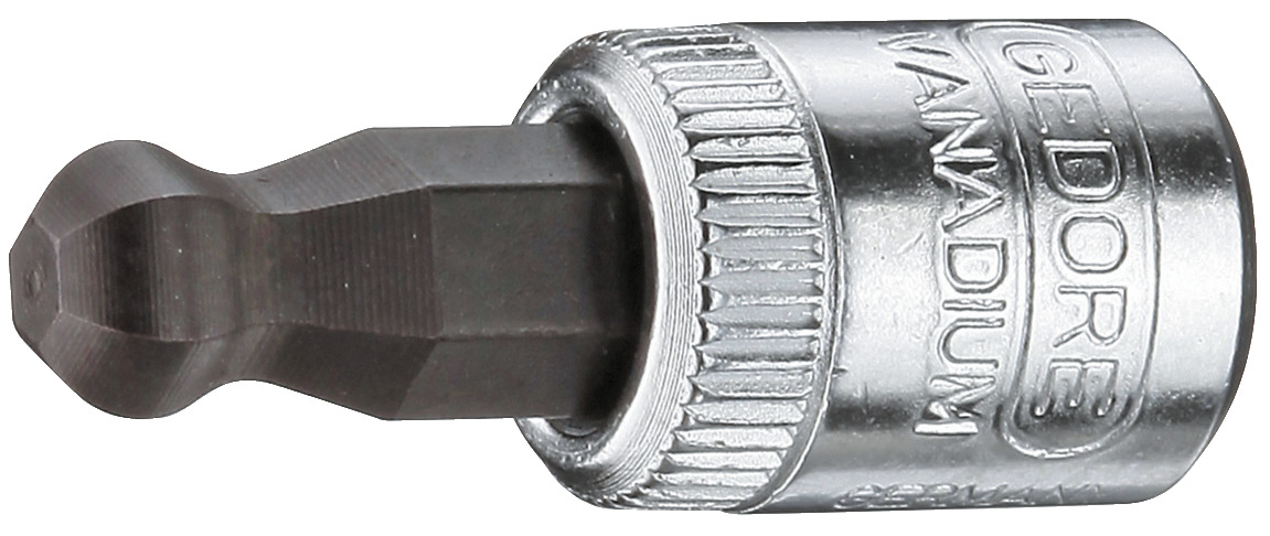 IN 20 K Screwdriver bit socket 1/4