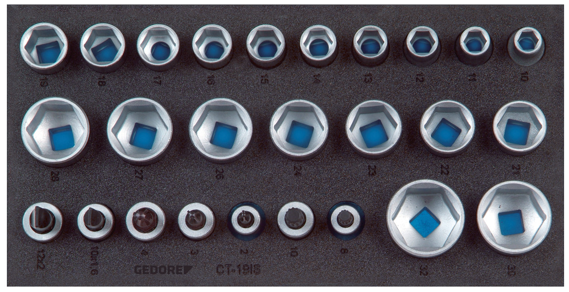 1500 CT1-19 IS Socket set 1/2