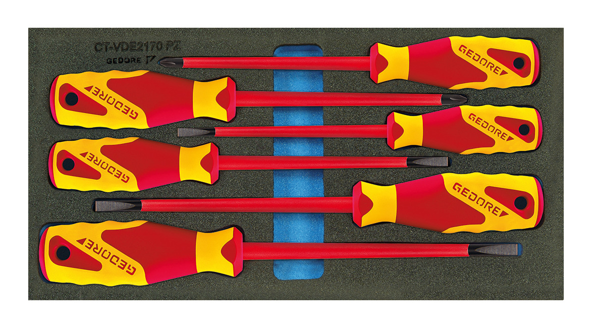 1500 CT1-VDE 2170 PZ VDE screwdriver set in 1/3 check tool module