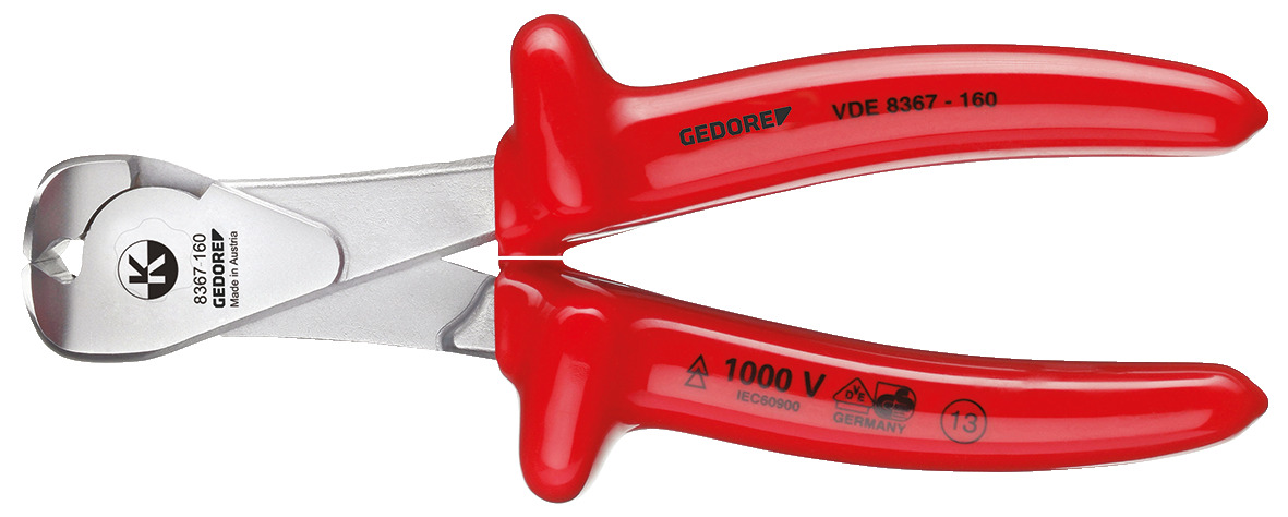 VDE 8367 VDE Heavy duty end cutting nippers