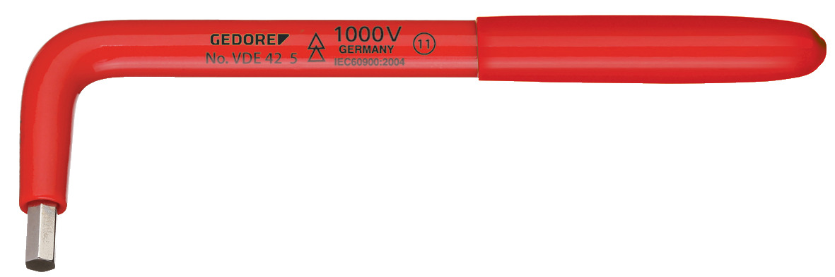 V 42 VDE Hexagon socket key for in-hex screws