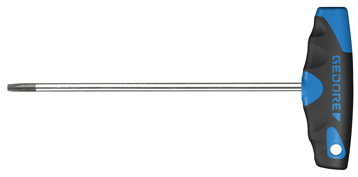 2142 TX Screwdriver with 2C-T-Handle for recessed TX screws