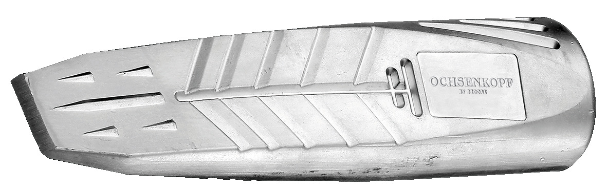 OX 41 Twisted aluminium splitting wedge oval