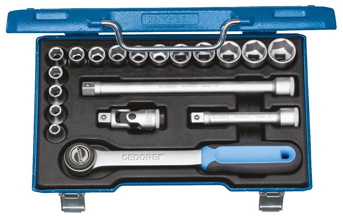 19 JMU / D 19 JMU socket wrench set 1/2