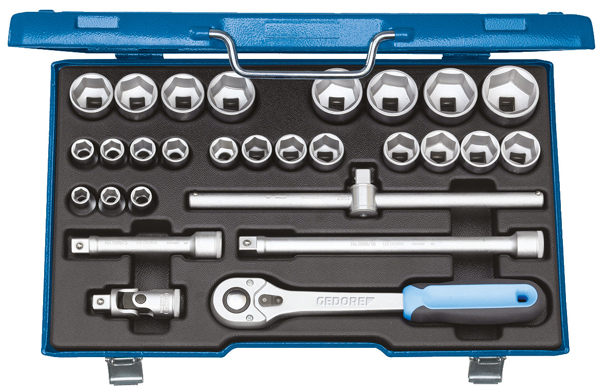 19 VMU / D 19 VMU socket wrench set 1/2