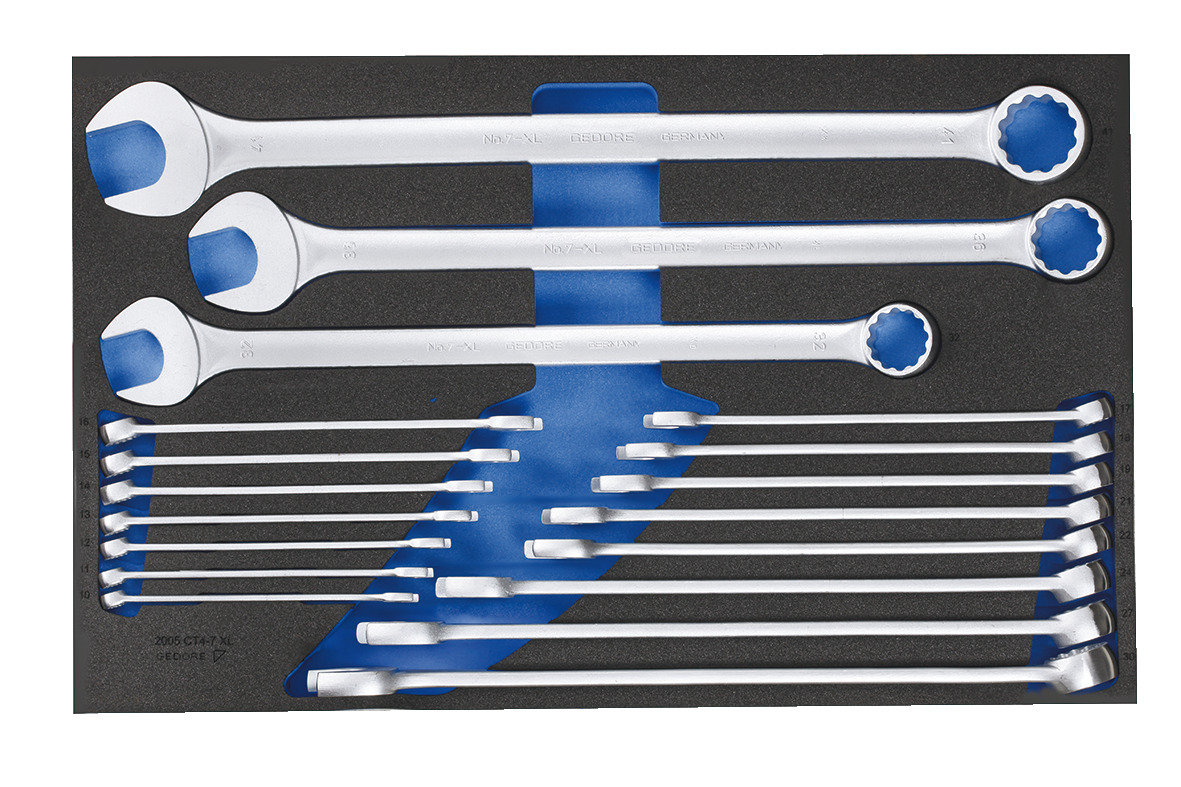 2005 CT4-7 XL Combination Wrench Set in 4/4 Check Tool Module