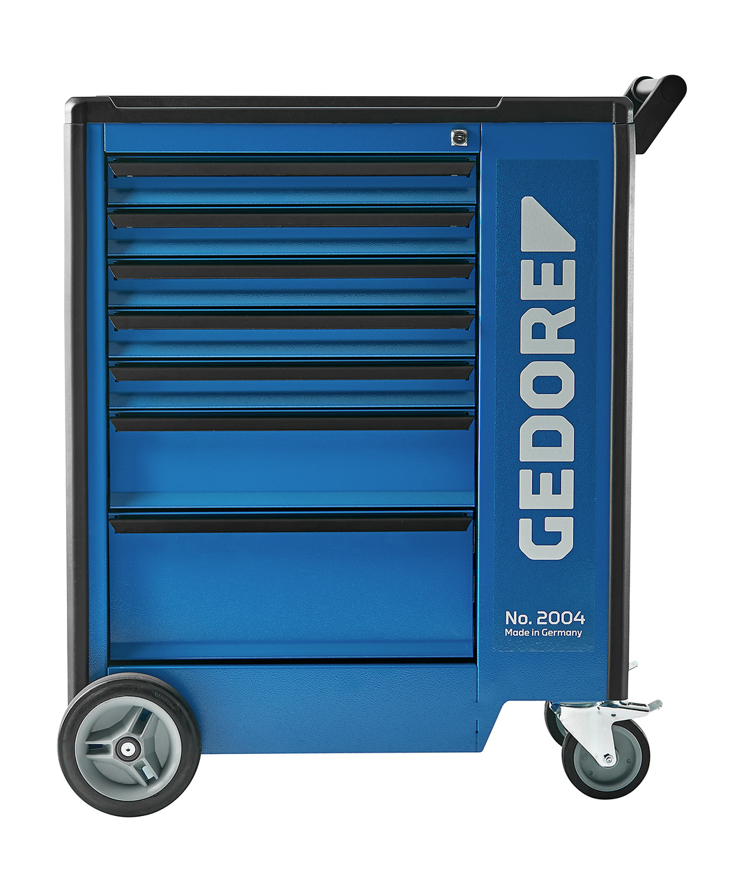 2004 0511 E Tool trolley with single pull-out stop