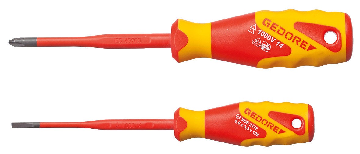 VDE 2162-2172 PH-02 VDE Screwdriver set SLIM DRIVE 2 pieces