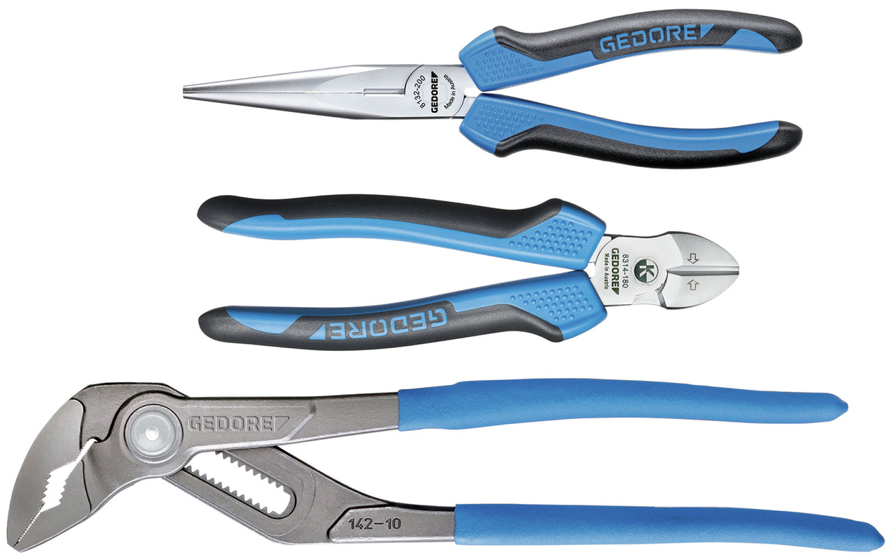 1102-007 Pliers set, 3 pieces