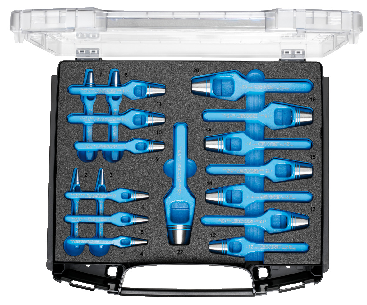 1101-5705 Set of punching irons in i-BOXX® 72