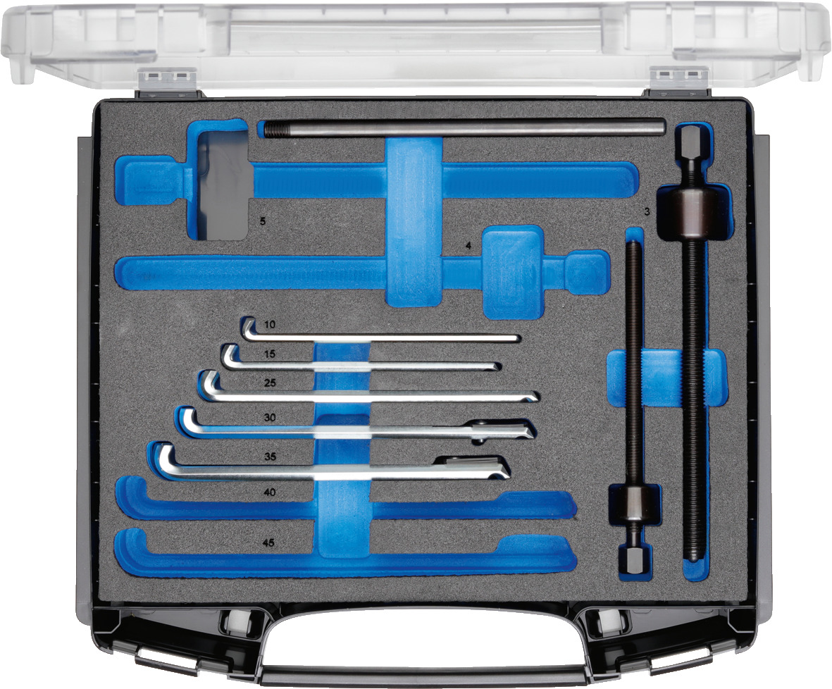 1101-1.29/1K Ball bearing extractor set in i-BOXX 72