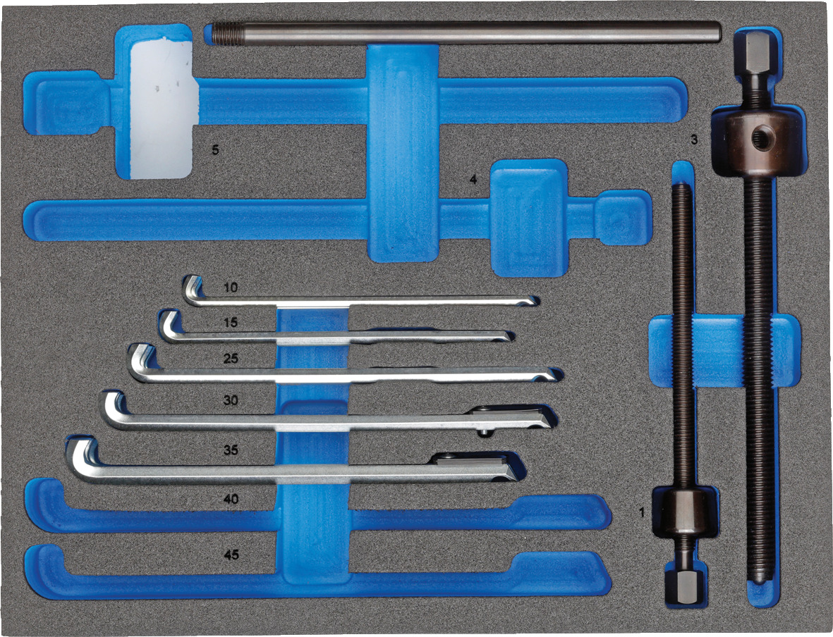 1101 CT-1.29/1K Ball bearing extractor set in i-BOXX 72 module