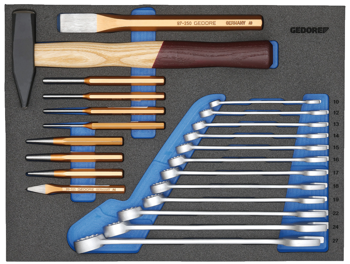 1110 CTB2-01 Tool assortment in CT-Modul for B2 22 pieces
