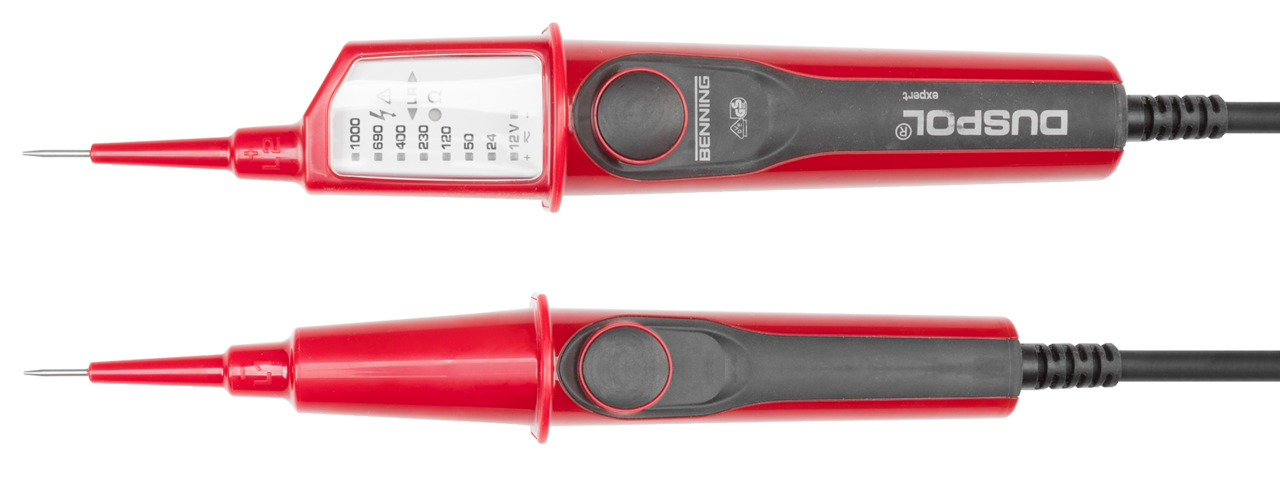 VDE 4616 Voltage Detector 1000 V 2-pole with LED display