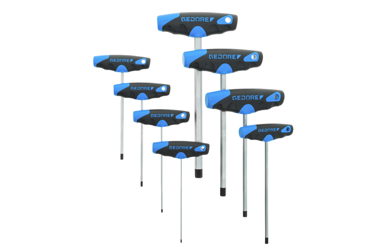 2142 T-008 Hexagon screwdriver set 8 pcs.