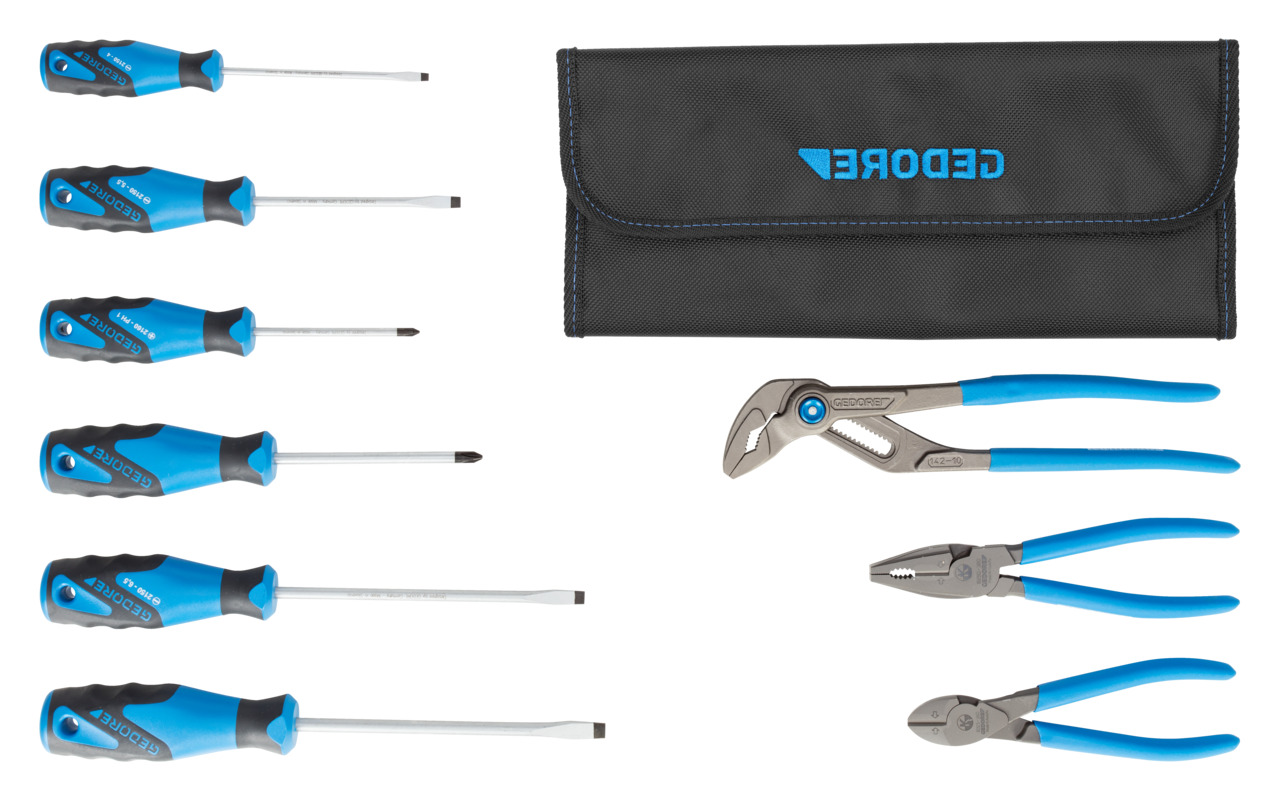 WT 1056 9-003 Tool set @work 10 pieces